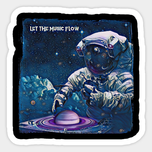cosmic music Sticker by ElArrogante